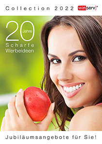 Winserv Katalog 2022 mit Werbeartikeln